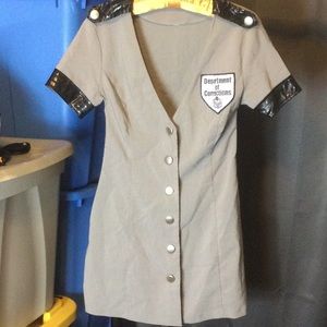 Sexy department of corrections costume small